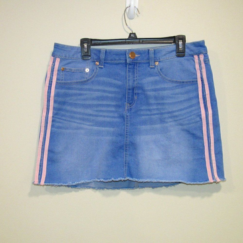 NOBO Mid Rise Denim Mini Skirt Size 17